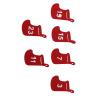 CFTGIW 24Pcs Christmas Advent Calen Drawst Bags Reusable Hanging Countdown Pouch for Jewelry Red Which Be Every to Down Days Christmas. The Unique Christmas Calen (#1) view 2