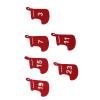 CFTGIW 24Pcs Christmas Advent Calen Drawst Bags Reusable Hanging Countdown Pouch for Jewelry Red Which Be Every to Down Days Christmas. The Unique Christmas Calen (#1) view 4