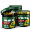 3-Pack Berberine Supplement - Triple Strength GLP-1 Activator w/Goldenseal, Apple Cider Vinegar, Green Tea Extract - Goldenseal Supplements, Digestive Health, Support Heart, Immune System, 180 Caps view 1