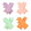 KICHOUSE 4pairs Reusable Latex Dishwashing Gloves Household Kitchen Gloves and Comfortable Lightweight and -resistant for Easy Use view 1