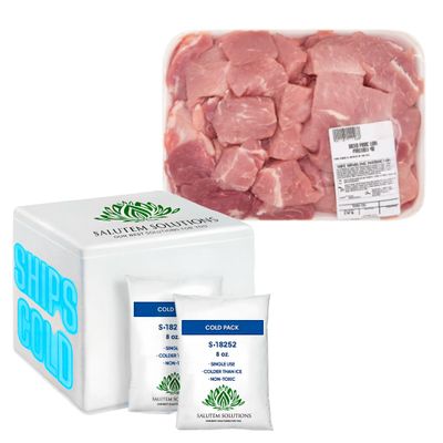 Salutem Vita - Diced Pork, 3.25 lbs. (actual weight may vary within 5%)