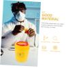Sharps Container 1 Gallon Disposable Waste Disposal Bucket for Disposal Waste Management Lid for Home view 3
