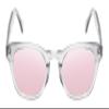 Reptile Chelidae Pink FL-41 Reading Glasses +1.75 Grey Crystal Unisex Blue Light Sensitivity Migraine Glasses FL41 Readers view 2