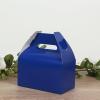 Efavormart 25 Pack Party Favor Gift Tote Gable Boxes, Royal Blue Candy Treat Boxes 6"x3.5"x7" view 2