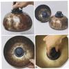 UPKOCH 2pcs Buddhist Offering Bowl Suction Cup Singing Bowl Lift Handle Part for Sound Therapy Portable Tool view 3