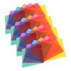 Anneome 28pcs Multi Cellophane Wrapping Paper Wrapping Film Diy Crafts Decorative Art Paper Iridescent Film view 1