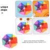 Anneome 28pcs Multi Cellophane Wrapping Paper Wrapping Film Diy Crafts Decorative Art Paper Iridescent Film view 3