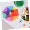 Anneome 28pcs Multi Cellophane Wrapping Paper Wrapping Film Diy Crafts Decorative Art Paper Iridescent Film view 4