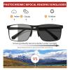 Full Frame Bifocal Photochromic Blue Light Reading Glasses for Men-1.0x view 2