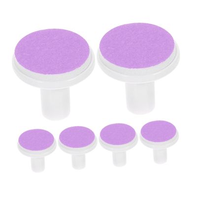 BIUDECO 6pcs Nail Trimmer Replacement Pads Electric Nail Grinder for Boy Girl Newborns Toddlers File Buffer Grinding Head Care Electric Pads