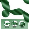 100 Yards 1 1/2 Inch Forest Green Ribbon Dark Green Ribbon for Gift Wrapping Floral Bouquets Packaging Art Craft Supplies Christmas Weeding Birthday Party Decoration view 3