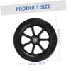 FOMIYES Wheelchair Replacement Tires Small Sturdy Non-slip Front Wheels Wheelchair Accessories Wheels Parts view 2