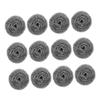 HAPINARY 12pcs Heavy Duty Steel Wire Scrubbers for Dishwashing and Kitchen Cleaning Robust Metal Scrubbers for Pots Pans and Grills for Home and Restaurant Use view 1