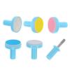 HAPINARY 6pcs Electric Nail File Replacement Pads for Grinding and Polishing Grooming Kit for Boys and Girls and Adults Soft Sandpaper Pads view 1