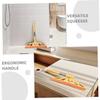 2 Pack Mini Window Squeegee for Glass Doors, Shower Bathrooms view 3