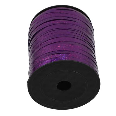 Tofficu 1roll Shiny Curling Ribbon for Festival Crafts Holographic Metallic Balloon String Wraps for Weddings Parties and Flower Arrangements Yards of Decoration Ribbon