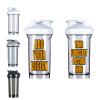 OSFSEFS Personalized Protein Shaker Bottle For Protein Mixes Custom 18oz Sport Cups For Gym Add Your Design Photo Text Logo Workout Portable Fitness Water Cup Pre Workout Style02 view 1