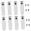 OATIPHO 8pcs Metal Shoelace Tips for Sneakers Diy Shoelace End Caps Replacement for Shoes Lock-laces Accessory view 1