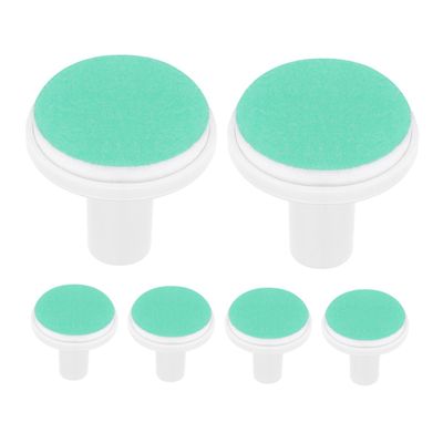 Didiseaon 6pcs Electric Nail Trimmer Heads Replacement Grinding Pads for Safe Nail Care Compatible with Electric Files for Boy Girl Toddlers Months