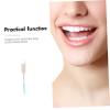 Anneome 300pcs Gentle Silicone Interdental Brushes Soft Brush Heads for Sensitive Gums Teeth Cleaning Tool for Travel and Daily Use view 3