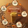 CheerfulGoat Instant Cold Brew Coffee Speciality Pocket Coffee 100% Arabica, Freeze Dried for Ultimate Freshness, No Sugar, No Additives, Low Acid, Healthy for Iced & Hot, 15 Servings (MIX) view 3