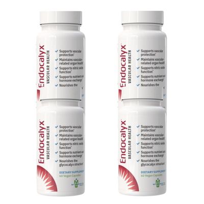 MYBODYRX Endocalyx Supplement - Endothelial Glycocalyx Support 60 Capsules - Vascular & Microcirculation Health - Clinically-Studied - Patented - Supports Nitric Oxide Functions