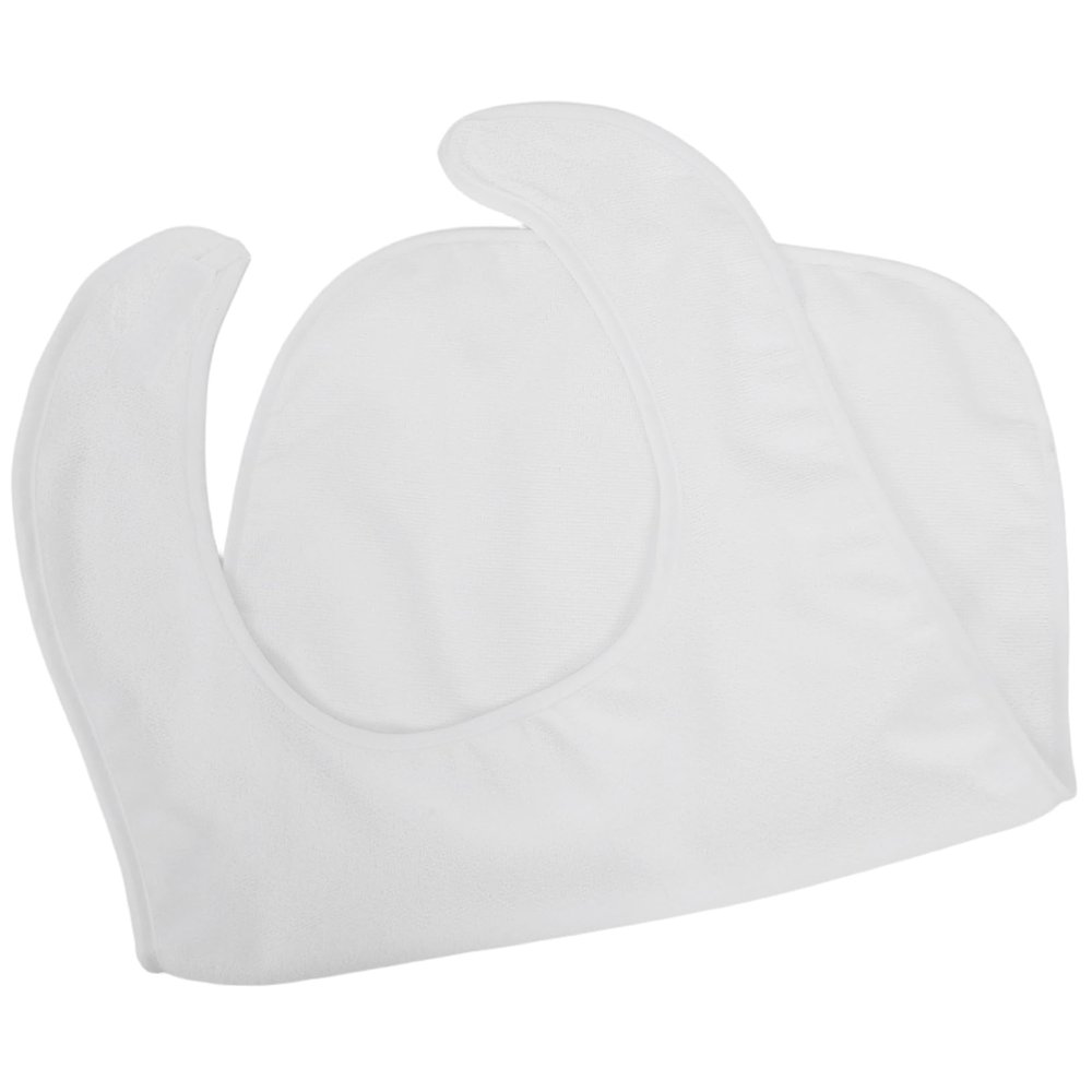 ULTECHNOVO Comfortable Non-slip Feeding Bib for Seniors Adjustable Adult Bib for Mealtime Protection Reusable and Stain Resistant for Elderly Care