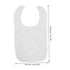 ULTECHNOVO Comfortable Non-slip Feeding Bib for Seniors Adjustable Adult Bib for Mealtime Protection Reusable and Stain Resistant for Elderly Care view 2