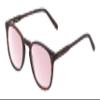 Reptile Larachelus Pink Tint FL-41 Reading Glasses +6.00 Tortoise Havana Unisex Blue Light Sensitivity Migraine Glasses FL41 view 1