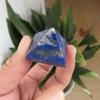 10Pcs Wholesale Natural Quartz Lapis Lazuli Crystal Tower Pyramid Gift view 3