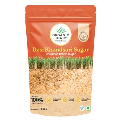 Desi Khandsari Sugar (Unrefined Brown Sugar) 500 g