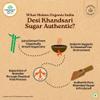 Desi Khandsari Sugar (Unrefined Brown Sugar) 500 g view 3