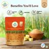 Desi Khandsari Sugar (Unrefined Brown Sugar) 500 g view 4
