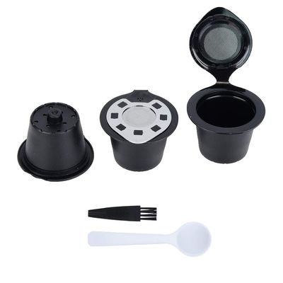 aqxreight Coffee Capsules Refillable Reusable Universal Fit for Original Machines with Foam Function and Complete Accessory Set