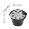 aqxreight Coffee Capsules Refillable Reusable Universal Fit for Original Machines with Foam Function and Complete Accessory Set view 2