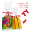 NUOBESTY 24pcs Decorative Tie Bows for Favor Bags Small Satin Bows for Wrapping for Parties and Crafts view 3