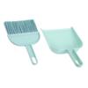 KICHOUSE 1set Mini Broom and Dustpan Classroom and Car Cleaning Compact Dust Pan Handle for Bed Hair and Dust Removal Portable and Efficient Desktop Broom Set view 1
