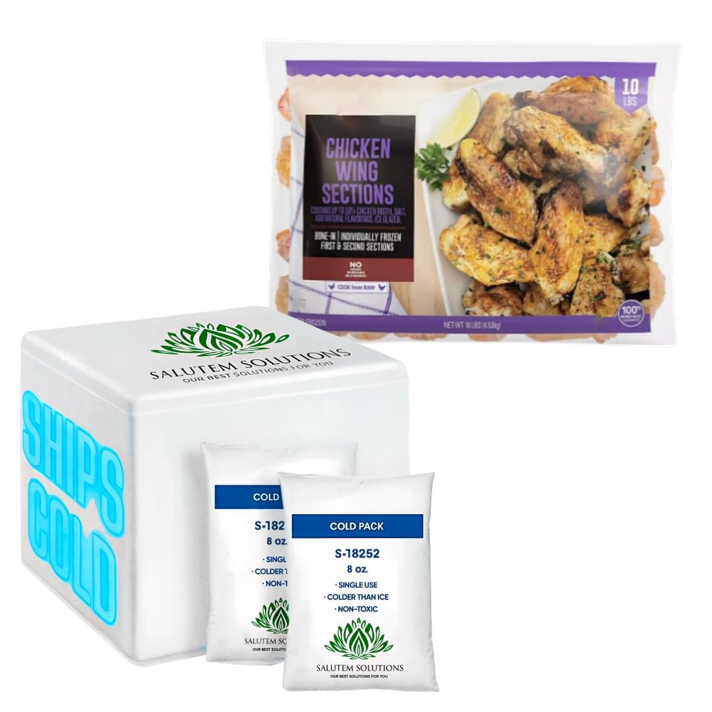 Salutem Vita - Chicken Wings, 10 lbs. (actual weight may vary within 5%)