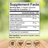 Organic Turmeric and Ginger Supplement Capsules Made in USA Extra Strength with BioPerine and 95% Curcuminoids for Joint Health and Healthy Inflammation Support 60 Vegan Pills view 2