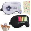 2 Pcs Sleep Mask for Kids Boys, Silk Eye Covers for Sleeping, Adjustable Strap & Light Blocking Design, Adult Children's Bedtime Blindfold for Travel and Home Use with Gift Box view 1