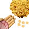 100 Pcs Finger Cots, Silicone Finger Sleeves Cover Protection for Finger Tips, Disposable Latex Finger Protector Fingertips, Handmade Anti Static Thumb Cover, Finger Gloves Caps Finger Protectors view 1