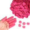 100 Pcs Finger Cots, Silicone Finger Sleeves Cover Protection for Finger Tips, Disposable Latex Finger Protector Fingertips, Handmade Anti Static Thumb Cover, Finger Gloves Caps Finger Protectors view 1