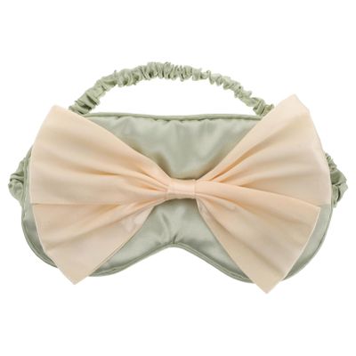 LIFKOME Cute Bow Sleep Mask for Women Gentle Pressure Decorative Eye Mask for Girls Comfortable Sleepover Party Supplies