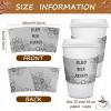 Dingion 200 Pack Coffee Cup Sleeves Disposable for Cold Drinks for 12 16oz view 4