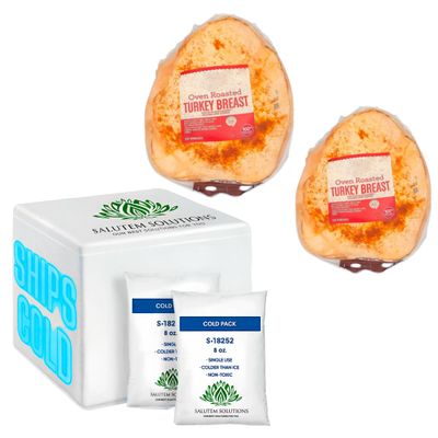Salutem Vita - Oven-Roasted Turkey Breast, 1 lbs. (actual weight may vary within 5%) - Pack of 2
