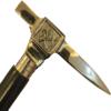 Nishpax Solid Brass Axe Head Handle Wooden Walking Stick - Wooden Lightweight Walking Cane 36" AntiqueVictorian Adjustable Cane for Unisex, Men, Women, Elderly People view 1