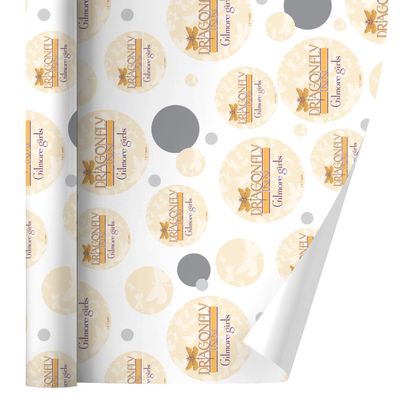 Gilmore Girls Dragonfly Inn Gift Wrap Wrapping Paper Roll