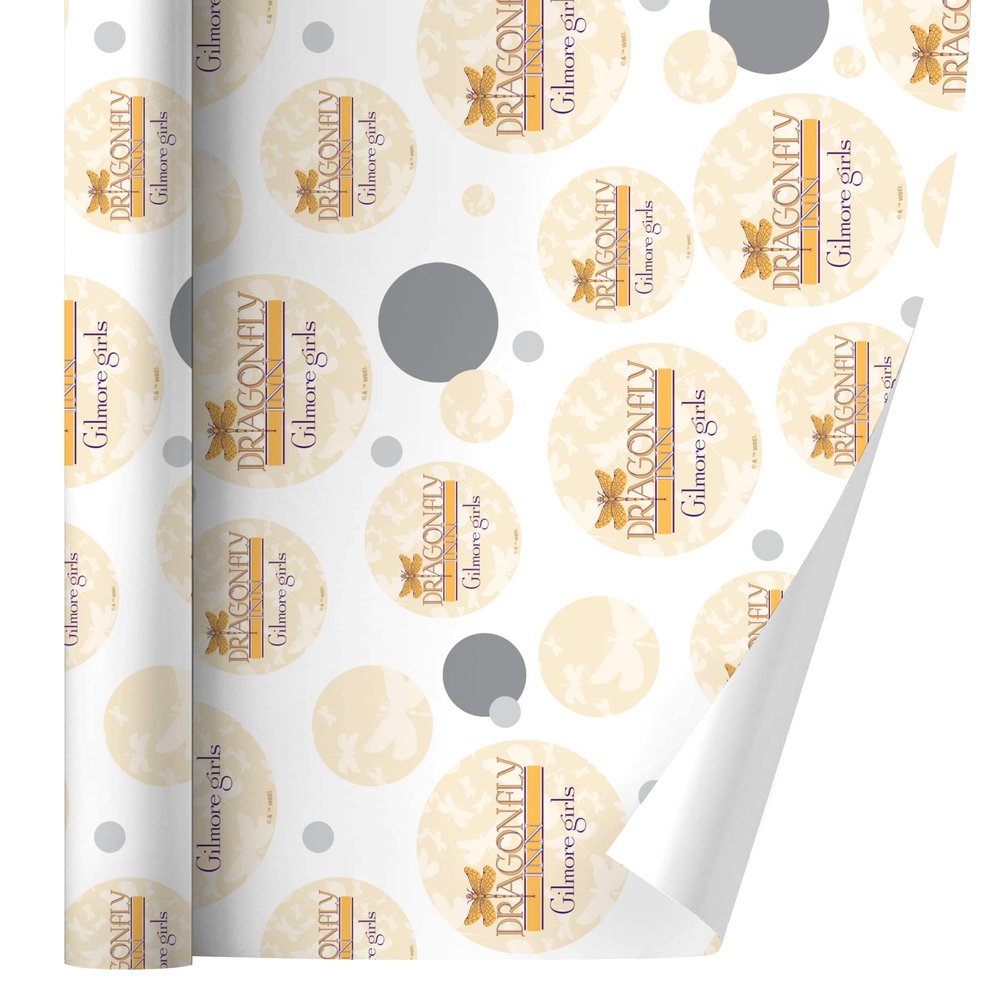 Gilmore Girls Dragonfly Inn Gift Wrap Wrapping Paper Roll