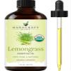 Handcraft Blends Organic Lemongrass Essential Oil 1 Fl Oz 100% Pure and Natural Premium Grade Essential Oil for Diffuser and Aromatherapy view 1