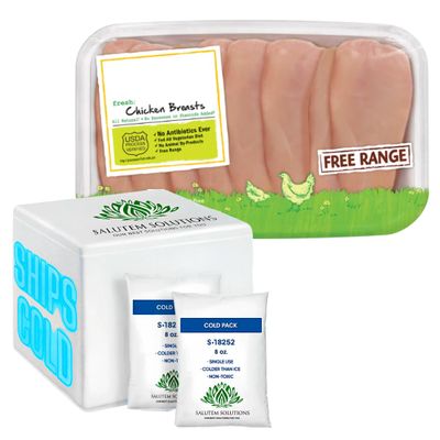 Salutem Vita - Chicken Breasts, 3.2 lbs. (actual weight may vary within 5%)
